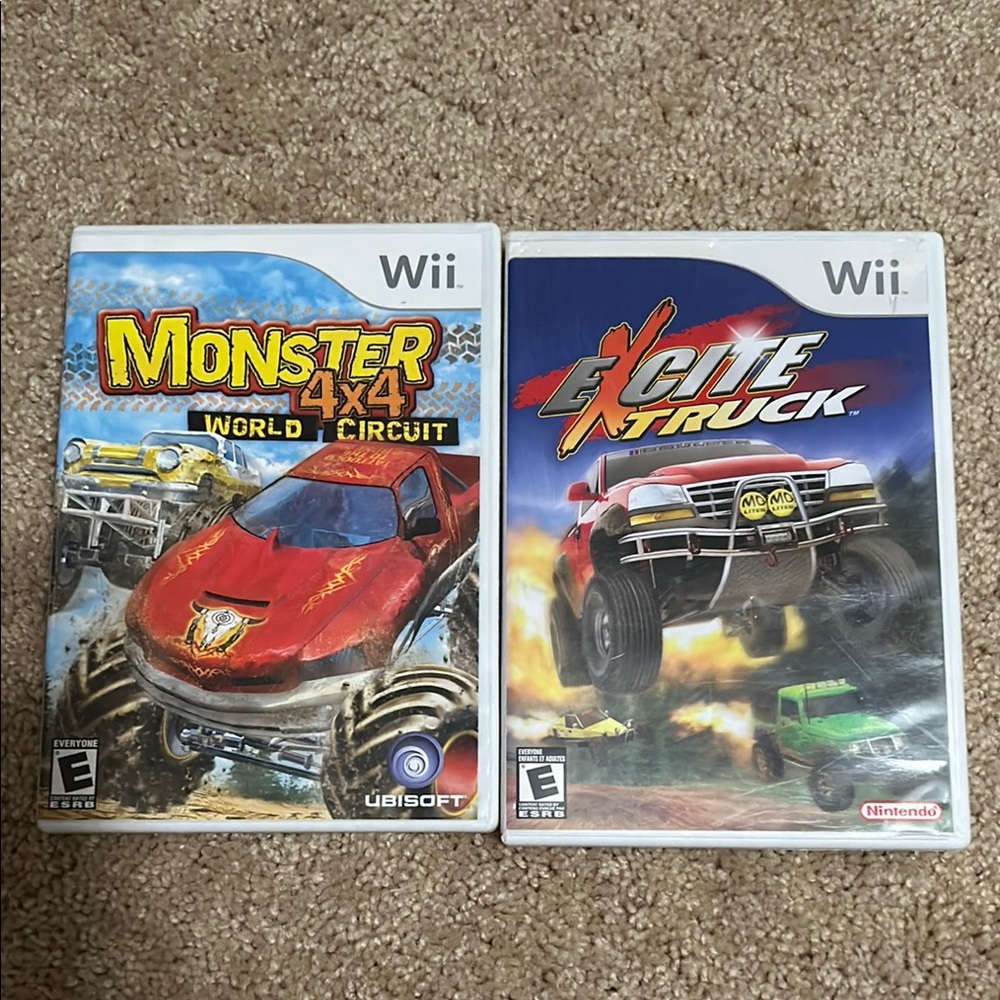 Monster 4x4 World Circuit & Excite Truck for Wii